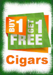 Buy 1 Get 1 Free Domestic Cigars -Antonio y Cleopatra - Backwoods - Blackstone - Black and Mild - Cheyenne - Derringer - Dutch Masters - El Producto - El Reeso - Hav a Tampa - Game - Garcia y Vega - Good Times - John Middleton - King Edward - La Corona Whiffs - Miami Suites - Muriel - Phillie - Prince Albert - Rustlers - Swisher Sweets - Tampa Nugget - White Owl Cigars