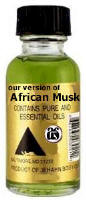 African Musk Body Oil Pure and Essential Oils by Jehahn .05oz bottle