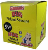 Hannah's Big Pickled Sausage 20ct