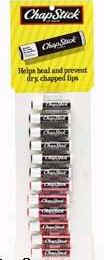 Chapstick Assorted Tent Card 24ct