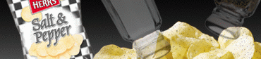 Herr's Salt and Pepper Potato Chips