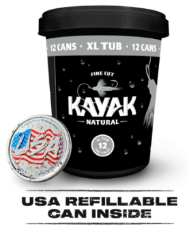 Kayak Fine Cut Natural Snuff