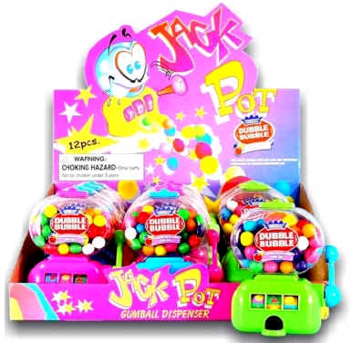 Jack Pot Candy - Kidsmania Novelty Candy 12ct Display Box