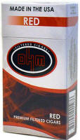 OHM Full Flavor Red Little Filtered Cigars 10/20's-200 cigars