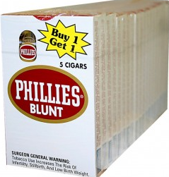 Phillie Blunt Buy 1 Get 1 Free Cigars