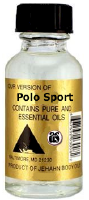 Polo Sport Body Oil Pure and Essential Oils  by Jehahn .05oz bottle