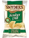 Snyders Kosher Dill & Buffalo Wing Potato Chips of Hanover Snack Foods