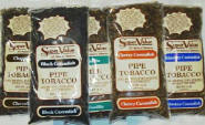 Super Value Pipe Tobacco - Vanilla - Buttered Rum - Cherry Cavendish - Whiskey Cavendish - Amaretto - Natural 12oz Bags