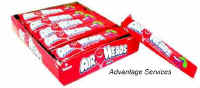 Airheads Apple Cherry Strawberry Watermelon Blue Raspberry White Mystery Orange Candy Taffy 36ct Box