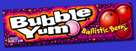 BUBBLE YUM Ballistic Berry
