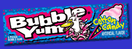 BUBBLE YUM Cotton Candy