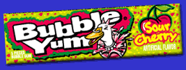BUBBLE YUM Sour Cherry