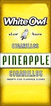 WHITE OWL CIGARILLOS - PINEAPPLE 25ct BOX 