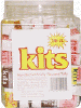 Kits Candy Tub 144ct - Strawberry, Banana, Chocolate, and Peanut Butter flavored