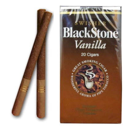 Blackstone Vanilla Filtered Cigars 10/20's - 200 cigars