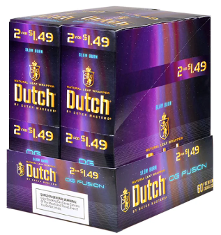 Dutch Masters Cigarillos OG Fusion 2 for 99� Cigars 60ct