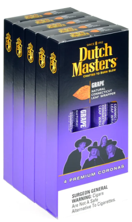 Dutch Masters Corona Grape pack 5/4's