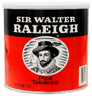 Sir Walter Raleigh pipe tobacco 14oz can