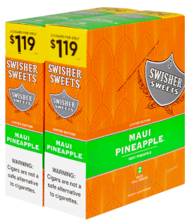 Swisher Sweets Maui Pineapple Cigarillo 2 for 99 Cigars