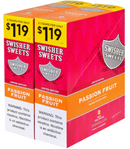 Swisher Sweets Passion Fruit Cigarillo 2 for 99� Cigars