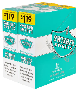 Swisher Sweets Tropical Fusion Cigarillo 2 for 99 Cigars