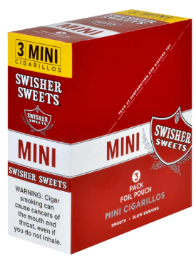 Swisher Sweets Mini Sweet 15/3's - 45 cigars