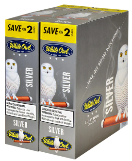 White Owl Cigarillos Silver Cigars