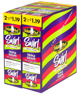 White Owl Cigarillos Triple Grape Cigars 2 for 99