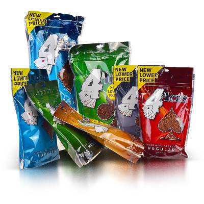 4 Aces Pipe Tobacco 16oz bags