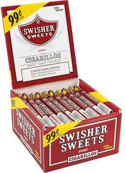 Swisher No Tip Cigarillo Box 60ct