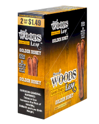 Good Times Sweet Woods Leaf Golden Honey Cigarillos 15/2's (30 cigars)