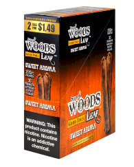 Good Times Sweet Woods Leaf Sweet Cigarillos 15/2's (30 cigars)