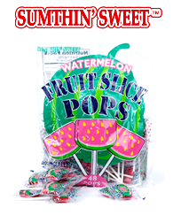 Sumthin Sweet Pops Watermelon 48ct