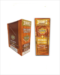 Swisher Mini Cigarillo Sticky Sweets 15/3's (45 cigars)