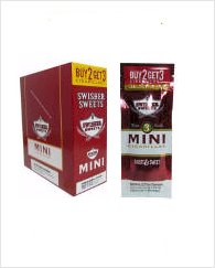 Swisher Mini Cigarillo Sweet 15/3's (45 cigars)