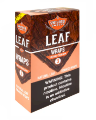 Swisher Sweets Leaf Wraps Irish Cream