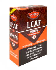 Swisher Sweets Leaf Wraps Peach Brandy