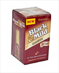 Black and Mild Shorts Wine 25's