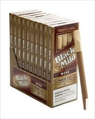 Black and Mild Wine Wood Tip 10/5's