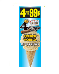 4 Kings French Vanilla 60 cigars