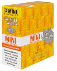 Swisher Mini Cigarillo Mango Lemonade 15/3's (45 cigars)