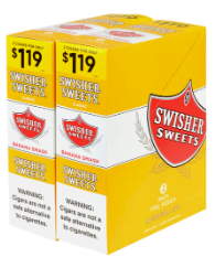 Swisher Sweets Banana Smash Cigarillo 2 for 99 - 60 cigars