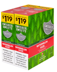 Swisher Sweets Boozy Watermelon Cigarillo 2 for 99 - 60 cigars