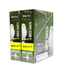 White Owl Green Sweets Cigarillo 2 for 99 - 60 cigars