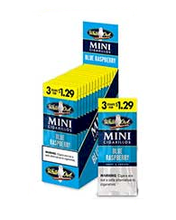 White Owl Mini Blue Raspberry Cigarillo 45 cigars