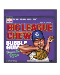Big League Chew Grape Bubble Gum 12ct