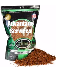 OHM Mild Mint Pipe Tobacco 16oz bag