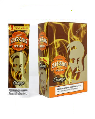 Zig Zag Orange Wrap 25-2ct Box