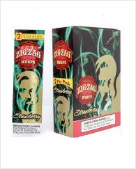 Zig Zag Strawberry Wrap 25-2ct Box