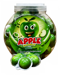 Apple Gushmello Gummy Candy Jar 55ct